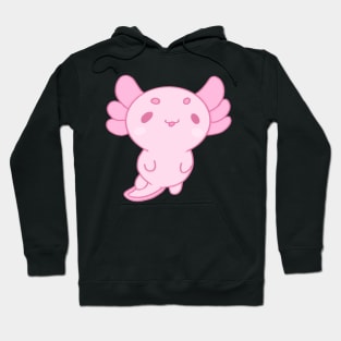 Pink  axolotl Hoodie